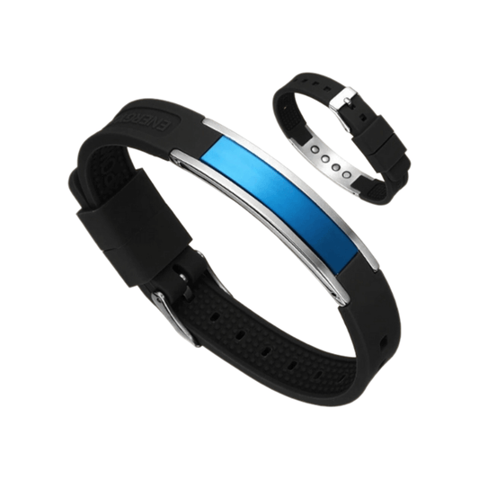 Magnetic Therapy Sports Wristband - Blue