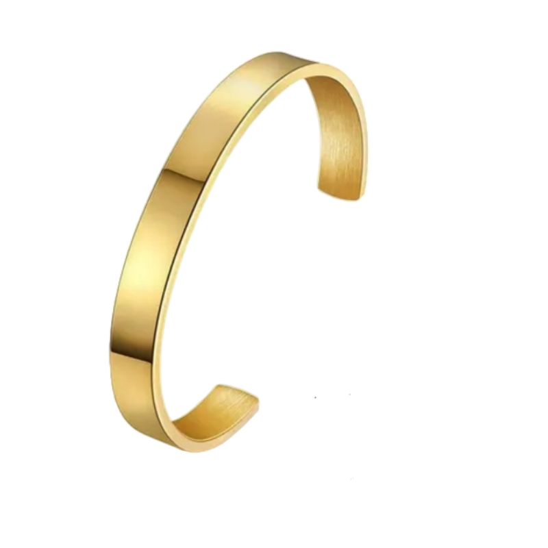 Gold Stainless Steel Cuff
