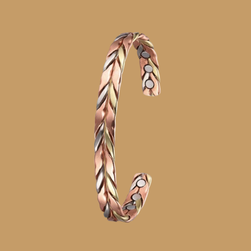 Copper 3 Tone Magnetic Therapy Bracelet