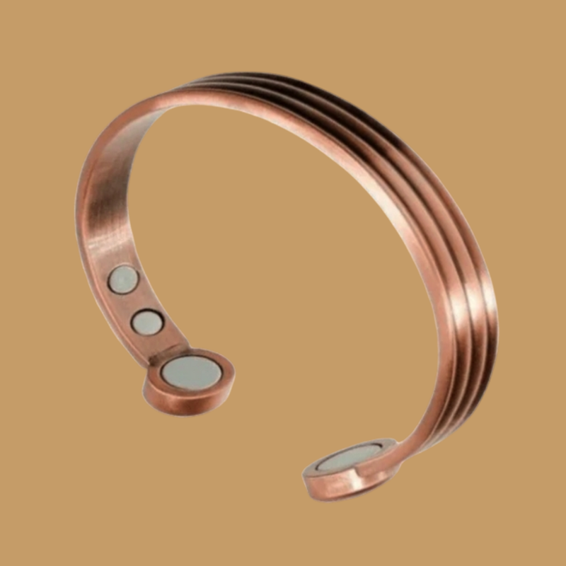 Magnetic Copper Wrist Band - Made for Aussie Male & Female