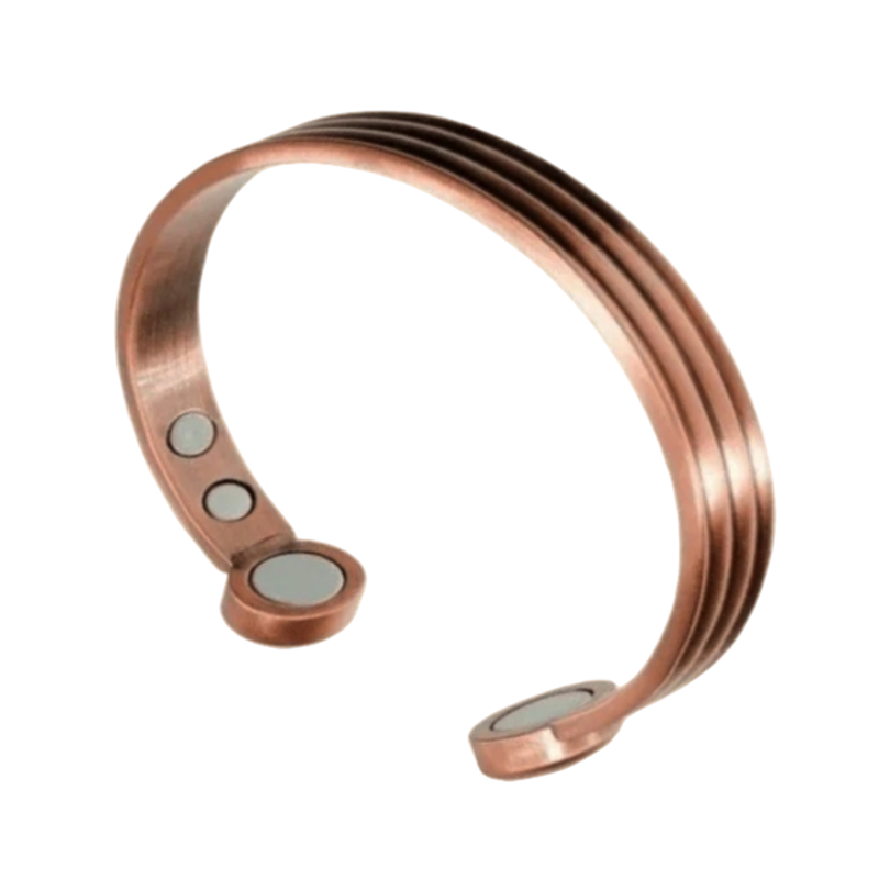 Magnetic Copper Wrist Band - Made for Aussie Male & Female