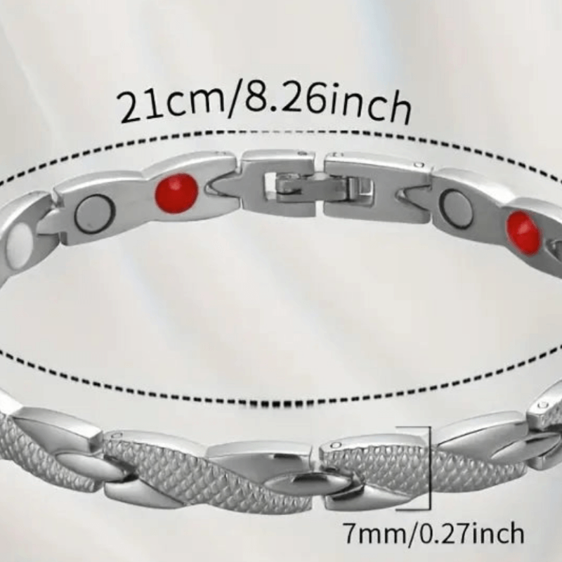 Titanium 4-in-1 Magnetic Element Bracelet
