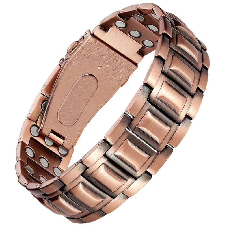 Triple Strength Copper Magnetic Therapy Bracelet