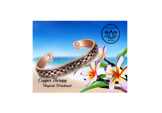 Pure Copper Therapy Magnetic Bracelet - Chain Link Design - Suit small Wrist