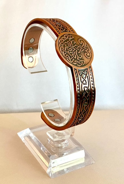 Tree of Life Celtic Style Magnetic Copper Bracelet