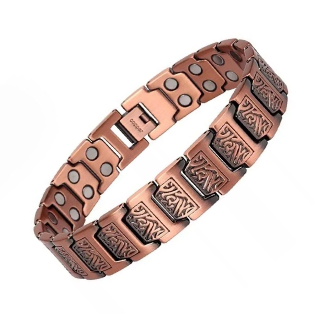 Magnetic Copper Therapy Bracelet – Double Magnet Therapy