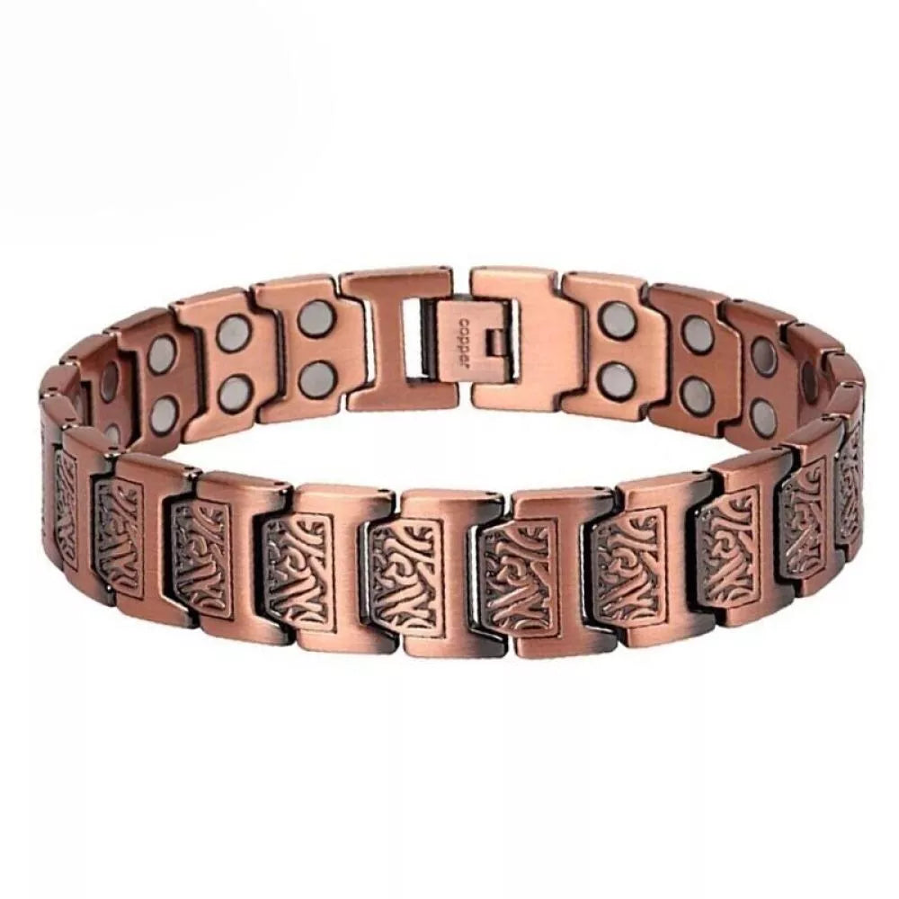 Magnetic Copper Therapy Bracelet – Double Magnet Therapy