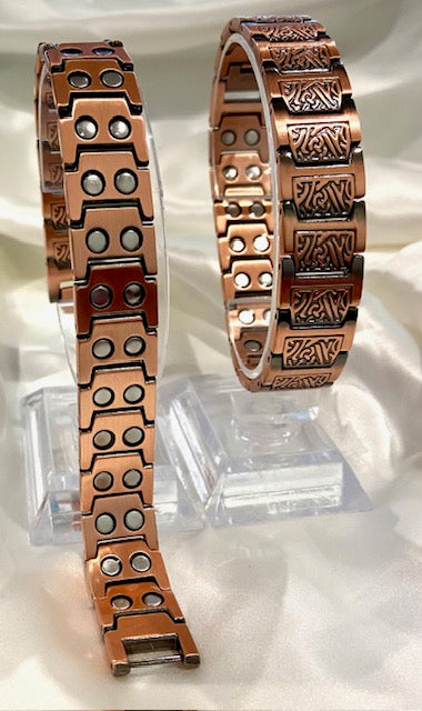 Magnetic Copper Therapy Bracelet – Double Magnet Therapy