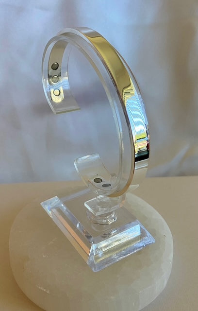 Pure Copper Magnetic Therapy Bracelet - Stainless Steel Coated