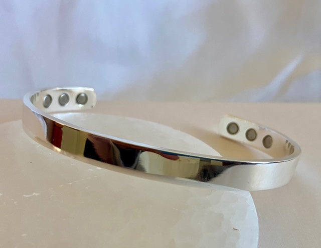 Pure Copper Magnetic Therapy Bracelet - Stainless Steel Coated