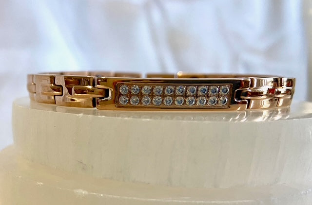 Magnetic Therapy Bracelet Fashion Jewellery Styled for Women's Wellbeing