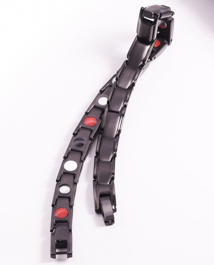 Twilight – Premium Titanium Magnetic Therapy Bracelet - Advanced PVD Coated
