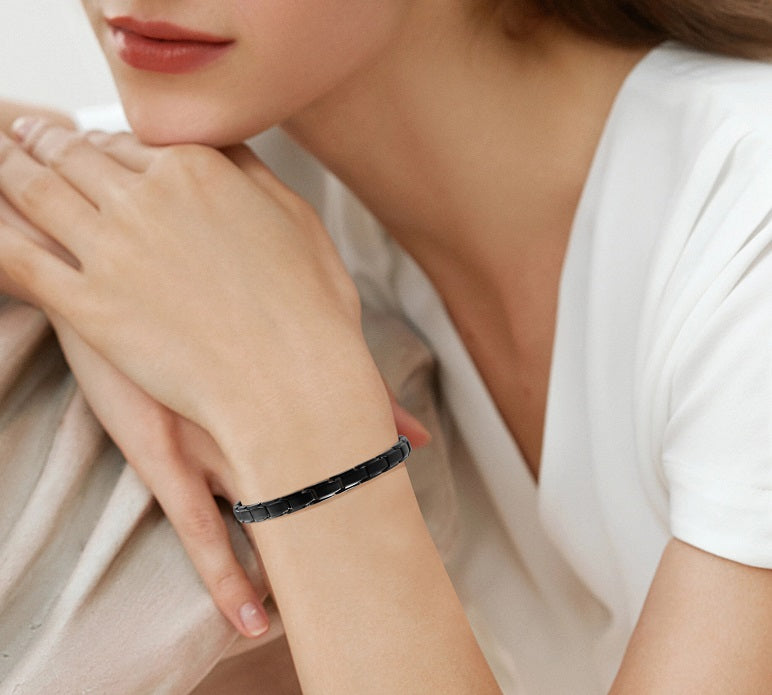 Twilight – Premium Titanium Magnetic Therapy Bracelet - Advanced PVD Coated
