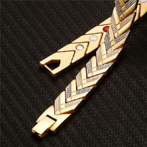 Magnetic Health Balance Bracelet - 3 Tone