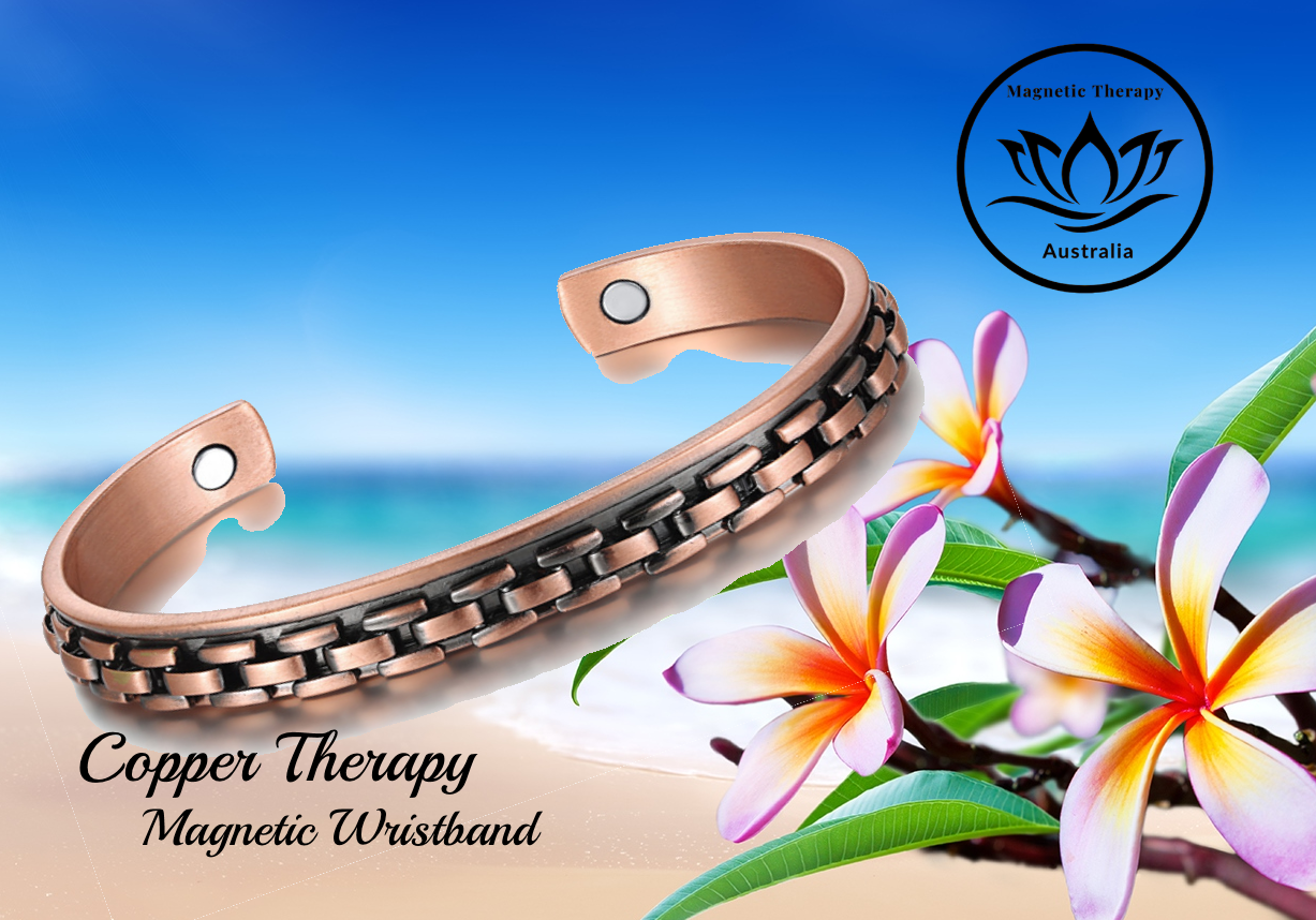 Pure Copper Therapy Magnetic Bracelet - Chain Link Design - Suit small Wrist