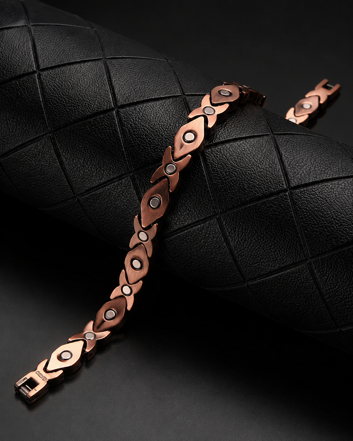 Turquoise Pure Copper 4-in-1 Wellness Bracelet