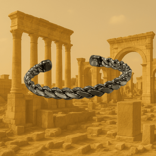 Magnificent White Copper Magnetic Therapy Bracelet