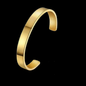 Gold Stainless Steel Cuff