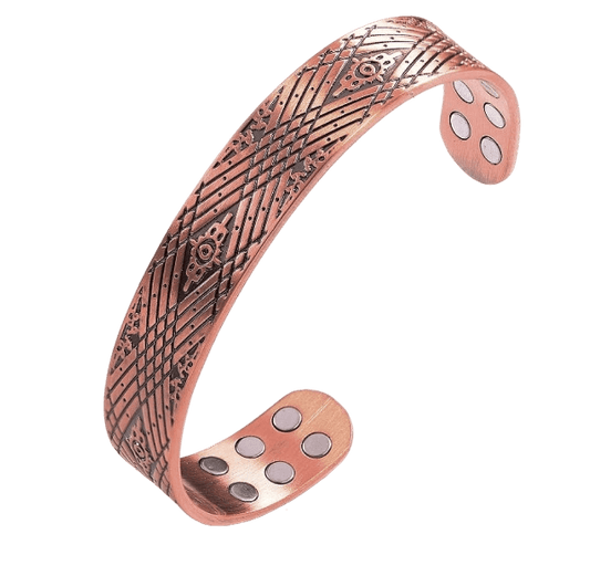 Copper 18 Magnet Harlequin Health Bracelet