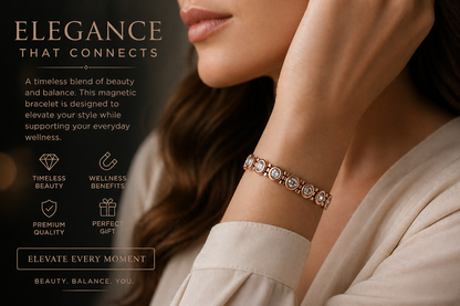 Classic Pure Copper Magnetic Therapy Fashion Health Bracelet