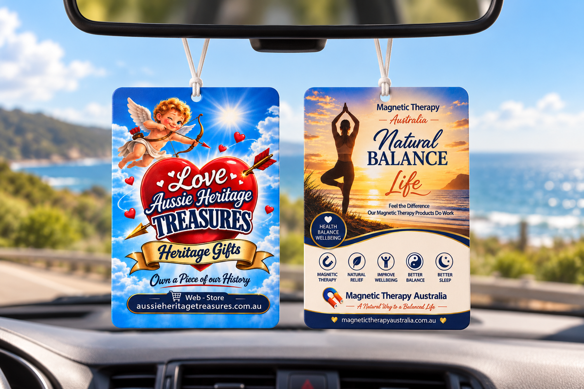 Hanging Car Air Freshener - Ocean Scent
Buy 2 Fresheners ,Save $2