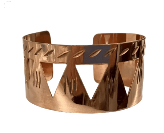 Handmade Copper Cuff Bracelet