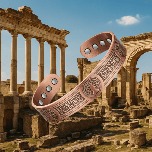 Copper Magnetic Therapy Bracelet – Tree of Life Design