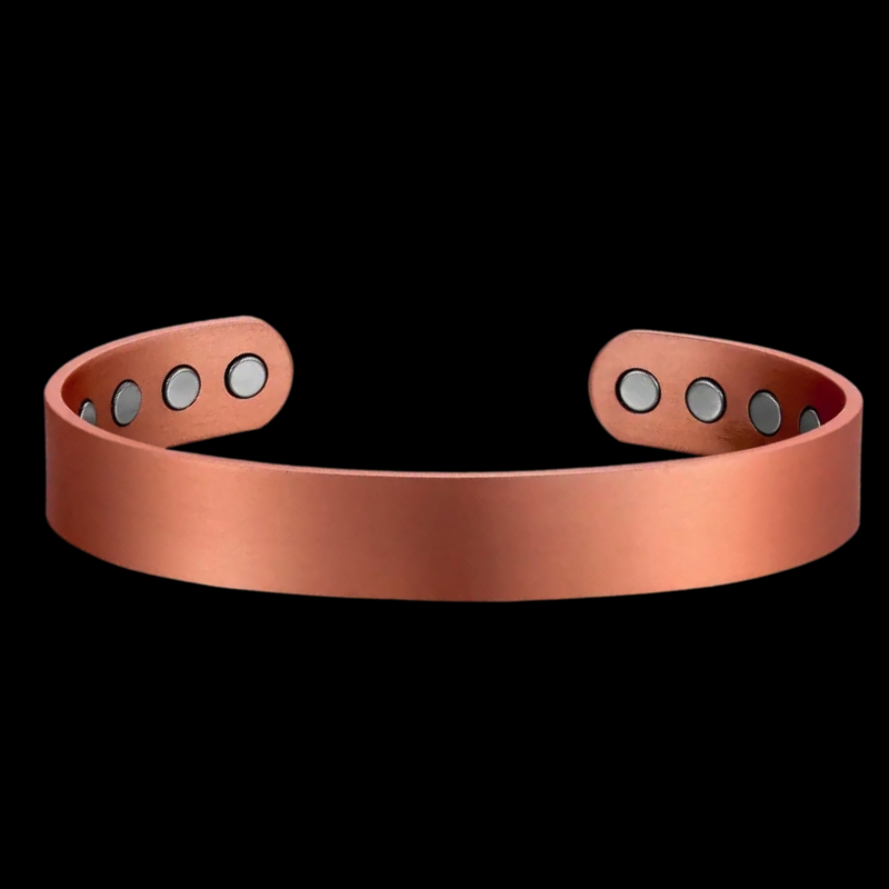 Wide Pure Copper Bio Magnetic Power Bracelet