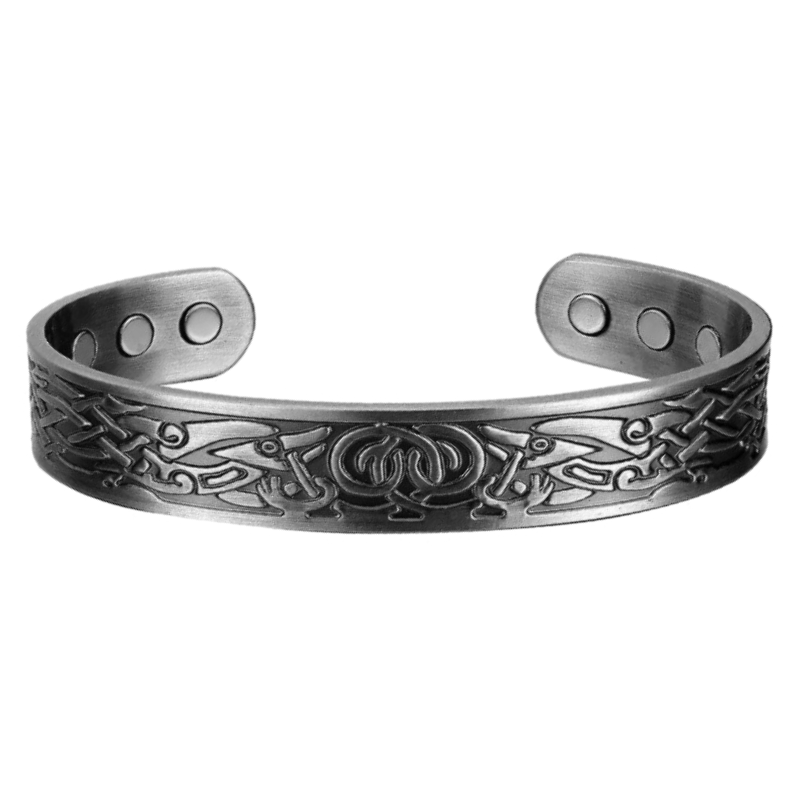 Copper Magnetic Therapy Cuff Bracelet – Ancient Wire Design