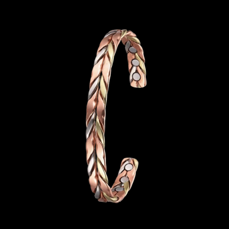 Copper 3 Tone Magnetic Therapy Bracelet