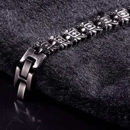 Gothic Valor Titanium Magnetic Bracelet