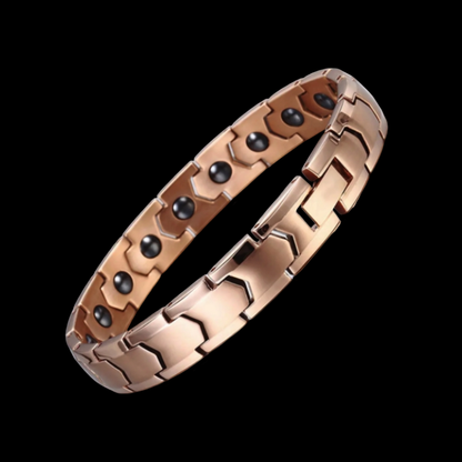 Magnetic Therapy Women’s Rose Gold Bracelet