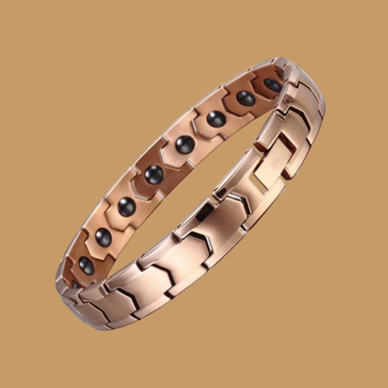 Magnetic Therapy Women’s Rose Gold Bracelet