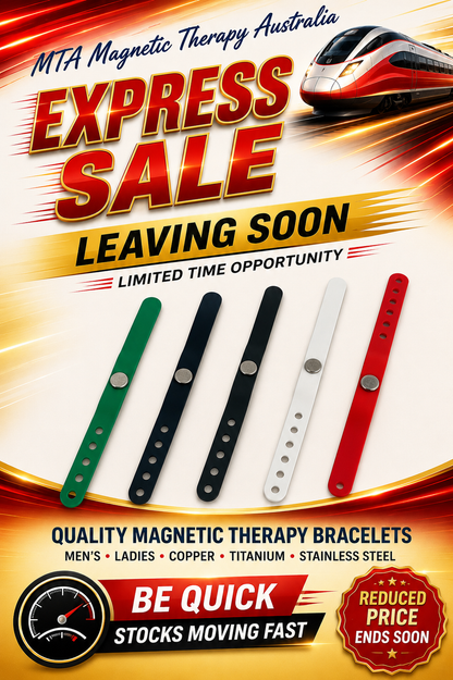 Sports Silicone Wristband with Negative Ion Technology Red