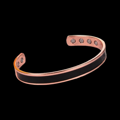 Midnight Rose Pure Copper Magnetic Wellness Band