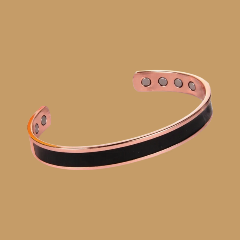 Midnight Rose Pure Copper Magnetic Wellness Band