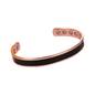Pure Copper Magnetic Bracelet Midnight Gold & Black