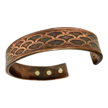 Handcrafted Rustic Vintage Copper Magnetic Bracelet