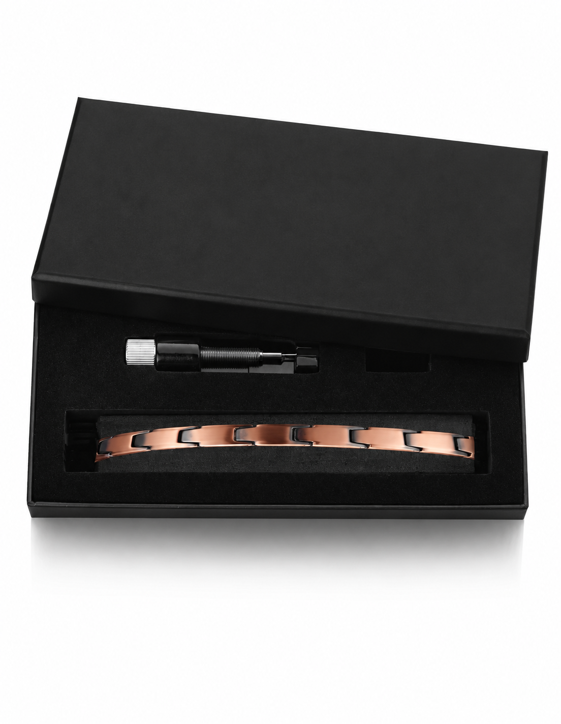 Pure Copper Magnetic Therapy Anklet - Classic Link Design