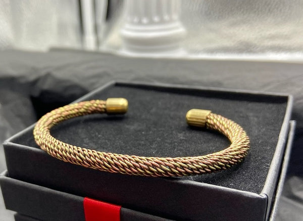 DIY Copper Wire Bracelet - YouTube