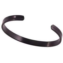 Magnetic Therapy Black Titanium Sports Bracelet Lightweight 10g