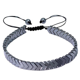 Hematite Bracelet Black - Assist in Stability Balance in life