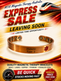 Bronzed Copper Medical Alert Magnetic Bracelet - DIABETIC 2