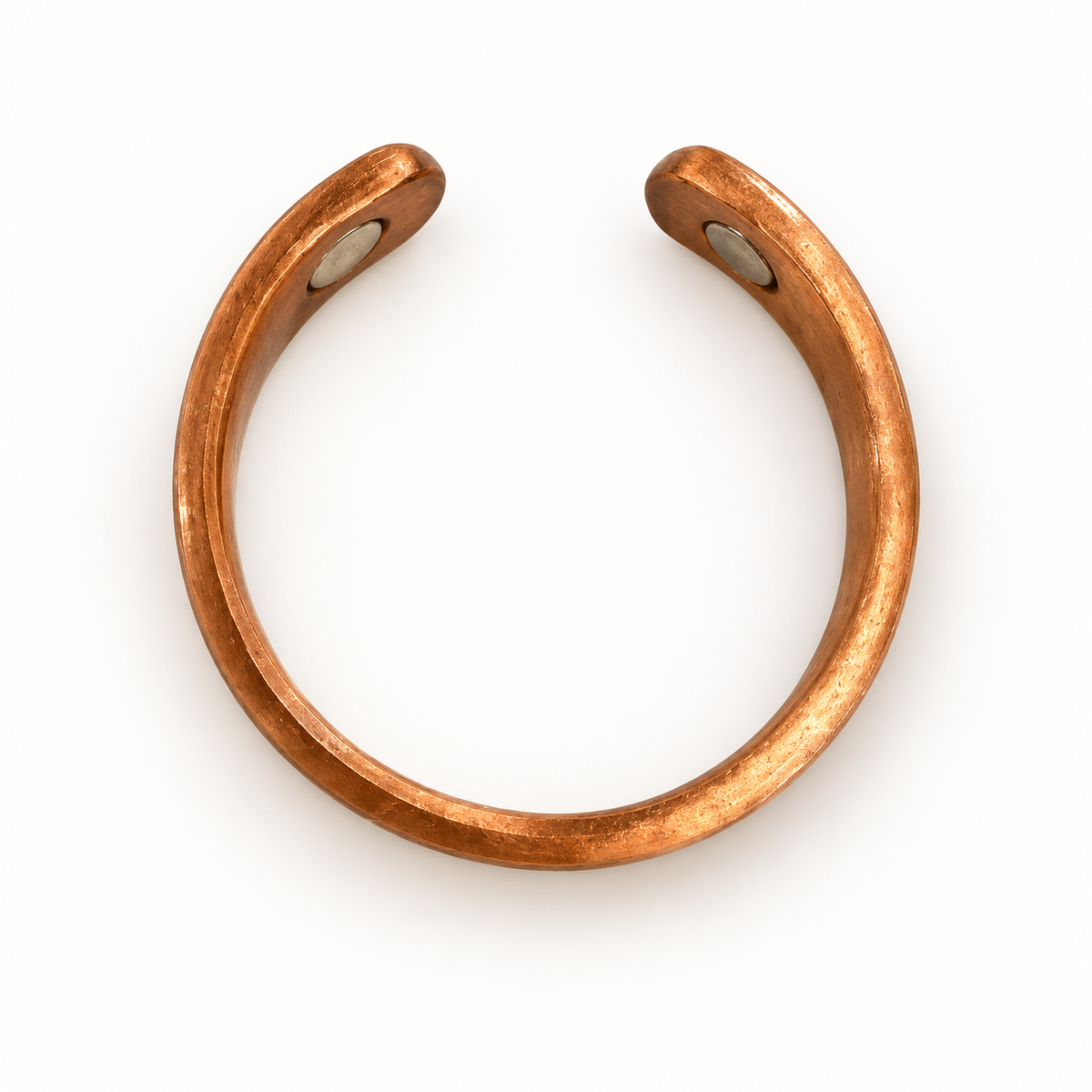Vintage Scroll Pure Copper Magnetic Ring