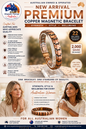 Premium Pure Copper Magnetic Therapy Bracelet 22-piece magnets