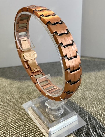 Premium  Pure Copper Magnetic Therapy Bracelet Adding Strength & Balance