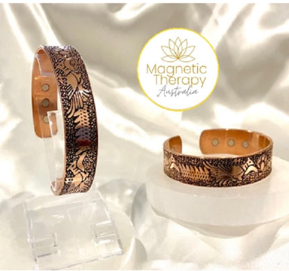Dragon Phoenix Pure Copper Magnetic Therapy Bracelet