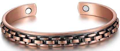🎁 Pure Copper Therapy Magnetic Bracelet - Chain Link Design - Suit small Wrist (100% off)
