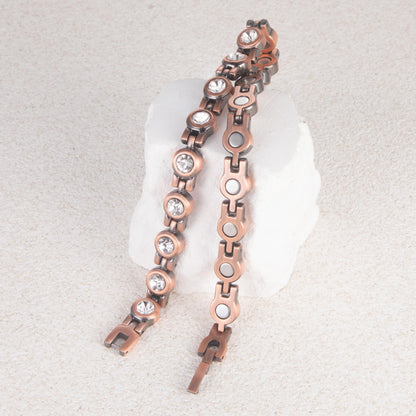 Classic Pure Copper Magnetic Therapy Fashion Health Bracelet