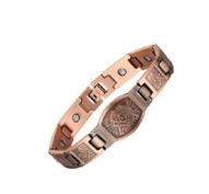 Pure COPPER Magnetic Bracelet Arthritis Pain Therapy Energy - Masonic Theme
